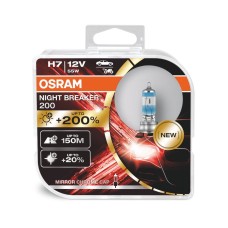Лампа галогенна Osram Night Breaker +200% H7 12V 55W 64210NB200-HCB