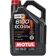Олива моторна MOTUL 8100 ECO-Lite 0W-20, 5 л (108536) 841151